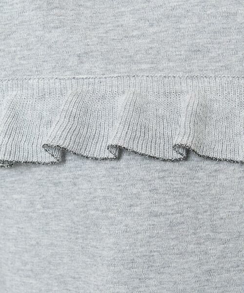 GEORGES RECH / ジョルジュ・レッシュ カットソー | ニットラメフリルカットソー | 詳細9