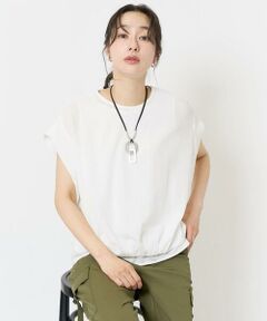 GEORGES RECH / ジョルジュ・レッシュ カットソー | 楊柳フレンチスリーブカットソー