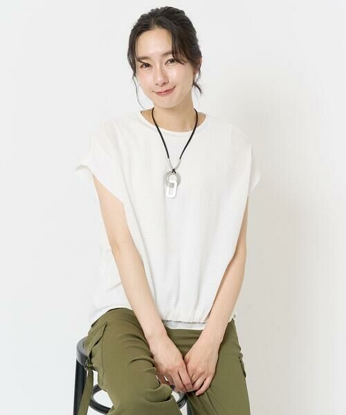 GEORGES RECH / ジョルジュ・レッシュ カットソー | 楊柳フレンチスリーブカットソー | 詳細3