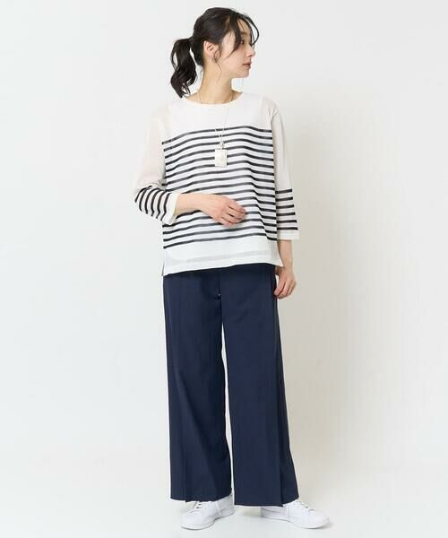 GEORGES RECH / ジョルジュ・レッシュ その他パンツ | [日本製/接触冷感/吸水速乾/紫外線防止]サイドタックワイドパンツ | 詳細18