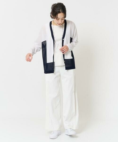 GEORGES RECH / ジョルジュ・レッシュ その他パンツ | [日本製/接触冷感/吸水速乾/紫外線防止]サイドタックワイドパンツ | 詳細24