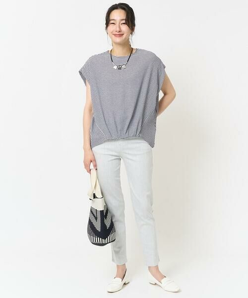 GEORGES RECH / ジョルジュ・レッシュ ショート・ハーフ・半端丈パンツ | [日本製/接触冷感/吸水速乾/紫外線防止]スリムストレートクロップドパンツ | 詳細10