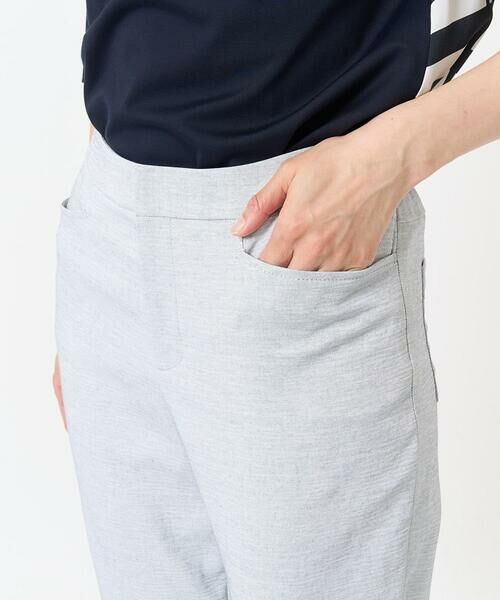 GEORGES RECH / ジョルジュ・レッシュ ショート・ハーフ・半端丈パンツ | [日本製/接触冷感/吸水速乾/紫外線防止]スリムストレートクロップドパンツ | 詳細3