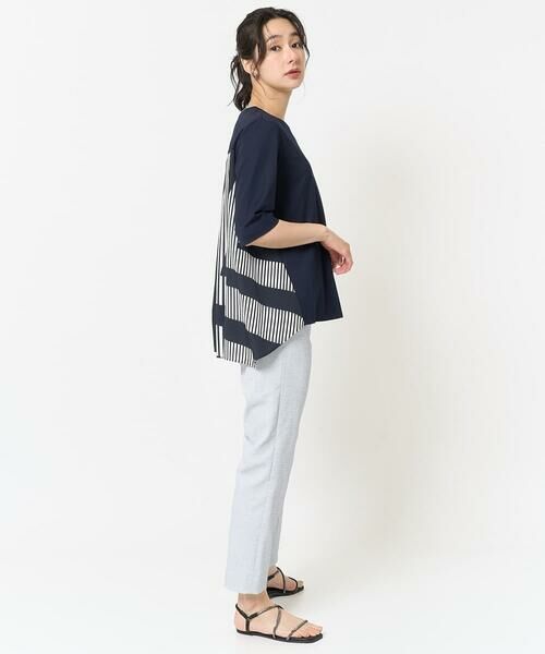 GEORGES RECH / ジョルジュ・レッシュ ショート・ハーフ・半端丈パンツ | [日本製/接触冷感/吸水速乾/紫外線防止]スリムストレートクロップドパンツ | 詳細8