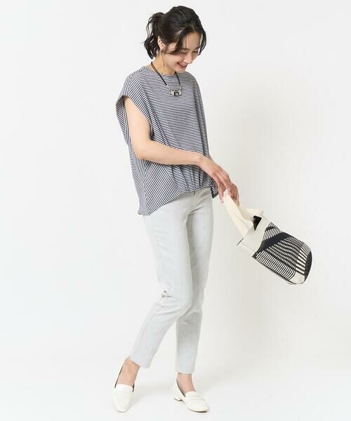 GEORGES RECH / ジョルジュ・レッシュ ショート・ハーフ・半端丈パンツ | [日本製/接触冷感/吸水速乾/紫外線防止]スリムストレートクロップドパンツ | 詳細9