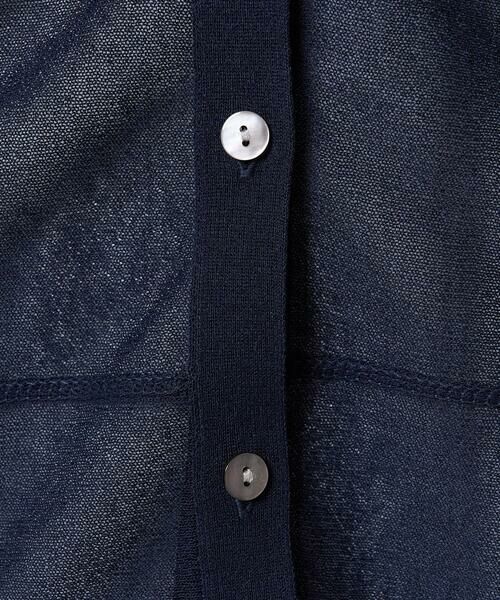 GEORGES RECH / ジョルジュ・レッシュ カーディガン・ボレロ | ドルマンスリーブシアーニットカーディガン | 詳細11