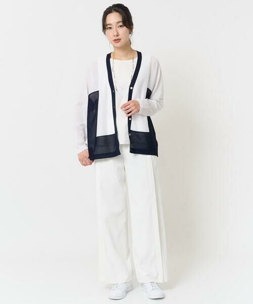 GEORGES RECH / ジョルジュ・レッシュ カーディガン・ボレロ | ドルマンスリーブシアーニットカーディガン | 詳細12