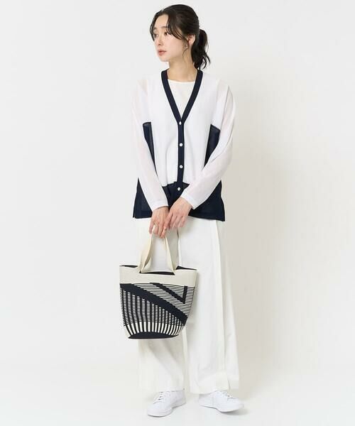 GEORGES RECH / ジョルジュ・レッシュ カーディガン・ボレロ | ドルマンスリーブシアーニットカーディガン | 詳細13