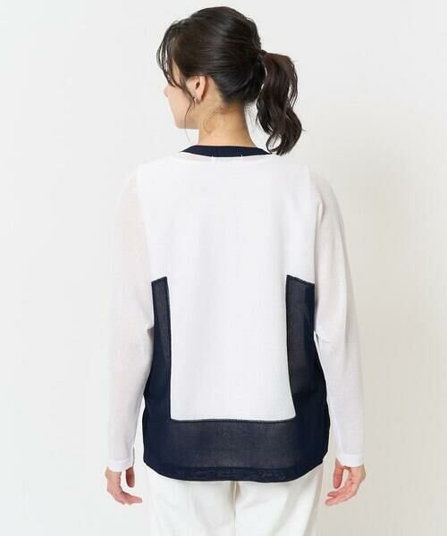 GEORGES RECH / ジョルジュ・レッシュ カーディガン・ボレロ | ドルマンスリーブシアーニットカーディガン | 詳細6