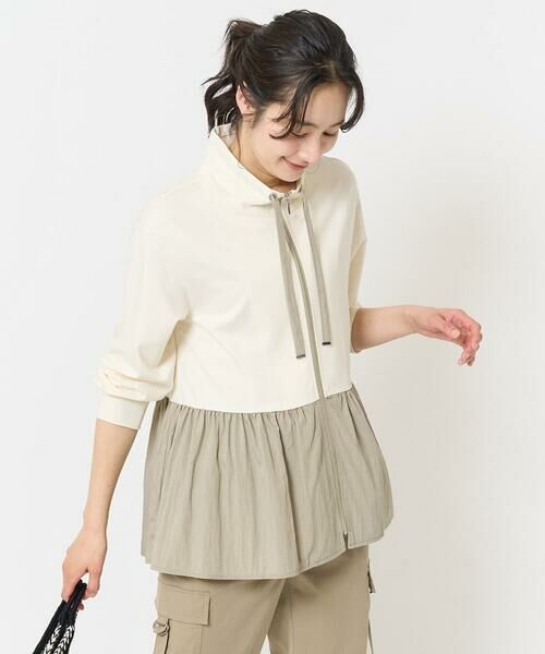 GEORGES RECH / ジョルジュ・レッシュ その他アウター | ペプラムポンチ8分袖羽織 | 詳細1