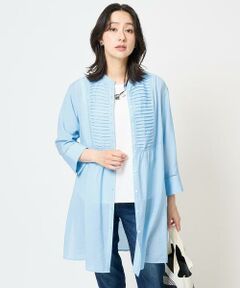 HIROKO BIS / ヒロコビス レーシーニットデザインカーディガン /洗える HIROKO BIS｜レーシーニットデザインカーディガン /洗える