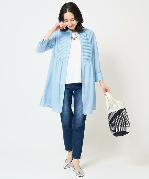 GEORGES RECH / ジョルジュ・レッシュ シャツ・ブラウス | [接触冷感]シアーローンレースブラウス | 詳細11