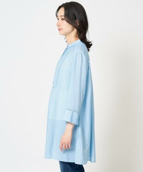 GEORGES RECH / ジョルジュ・レッシュ シャツ・ブラウス | [接触冷感]シアーローンレースブラウス | 詳細5