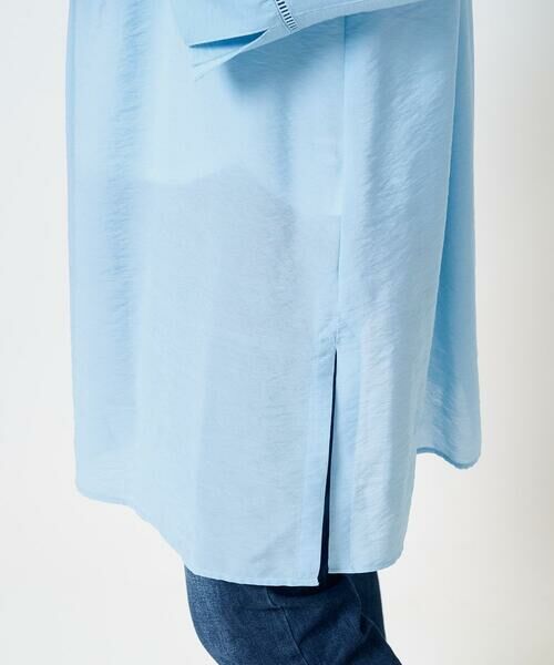 GEORGES RECH / ジョルジュ・レッシュ シャツ・ブラウス | [接触冷感]シアーローンレースブラウス | 詳細8