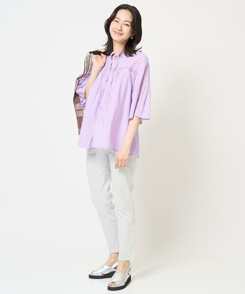 GEORGES RECH / ジョルジュ・レッシュ シャツ・ブラウス | 60ローンフレアスリーブレースブラウス | 詳細12