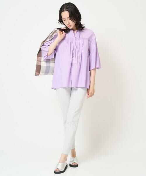 GEORGES RECH / ジョルジュ・レッシュ シャツ・ブラウス | 60ローンフレアスリーブレースブラウス | 詳細13