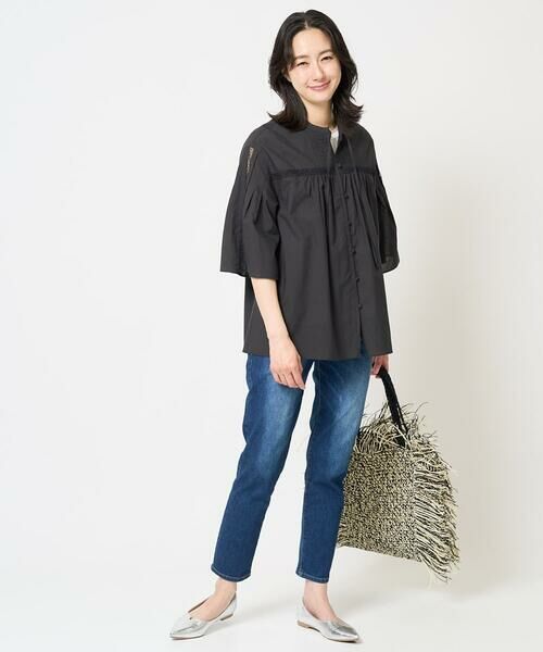 GEORGES RECH / ジョルジュ・レッシュ シャツ・ブラウス | 60ローンフレアスリーブレースブラウス | 詳細17