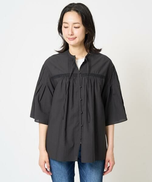 GEORGES RECH / ジョルジュ・レッシュ シャツ・ブラウス | 60ローンフレアスリーブレースブラウス | 詳細3