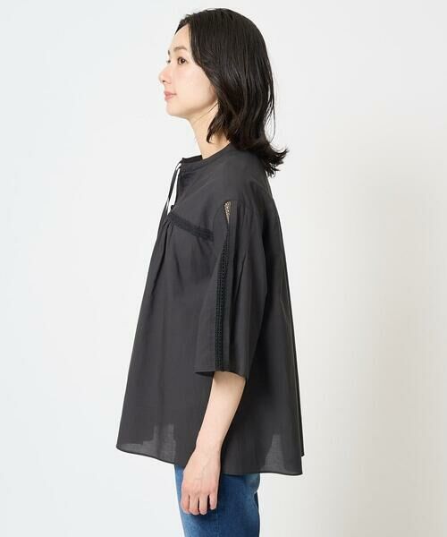 GEORGES RECH / ジョルジュ・レッシュ シャツ・ブラウス | 60ローンフレアスリーブレースブラウス | 詳細4