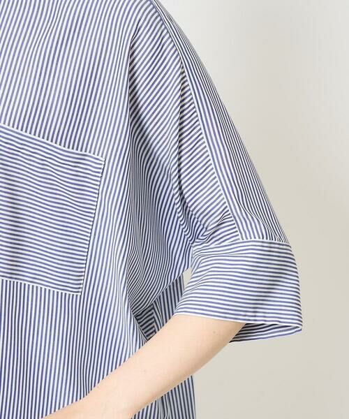 GEORGES RECH / ジョルジュ・レッシュ シャツ・ブラウス | [日本製]バンドカラードルマンスリーブブラウス | 詳細11