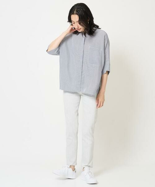 GEORGES RECH / ジョルジュ・レッシュ シャツ・ブラウス | [日本製]バンドカラードルマンスリーブブラウス | 詳細23