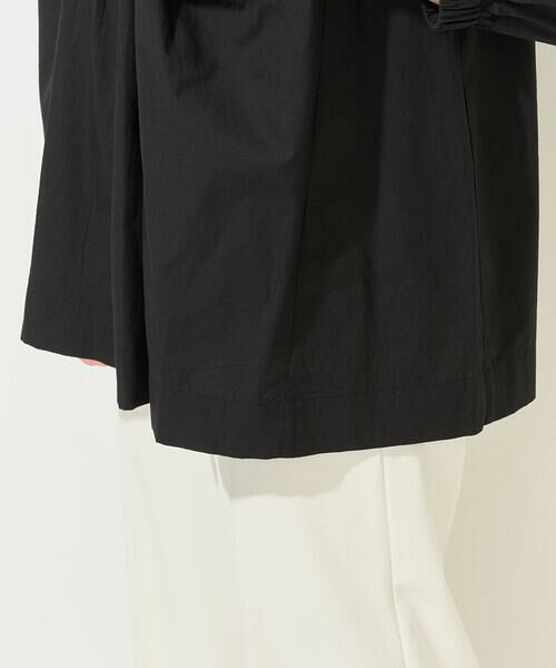 GEORGES RECH / ジョルジュ・レッシュ シャツ・ブラウス | バンドカラーハンドスモッキング7分袖ブラウス | 詳細10