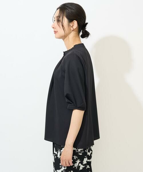 GEORGES RECH / ジョルジュ・レッシュ シャツ・ブラウス | タックフリル襟ブラウソー | 詳細4