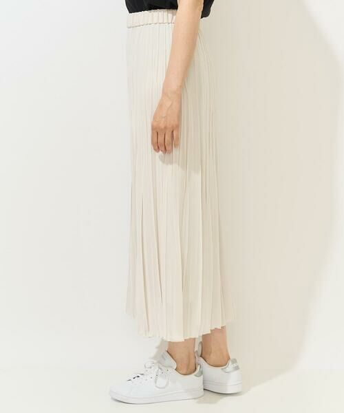 GEORGES RECH / ジョルジュ・レッシュ ロング・マキシ丈スカート | [日本製]シアーランダムプリーツスカート | 詳細4