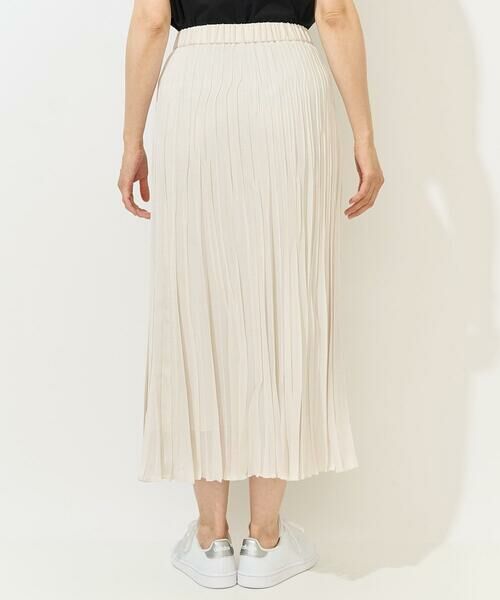 GEORGES RECH / ジョルジュ・レッシュ ロング・マキシ丈スカート | [日本製]シアーランダムプリーツスカート | 詳細5