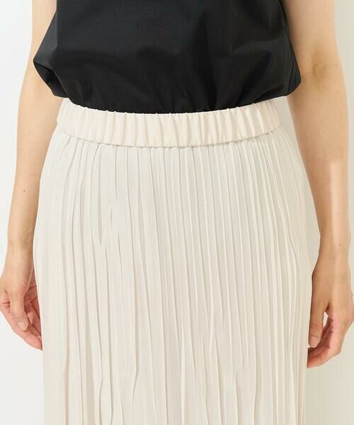 GEORGES RECH / ジョルジュ・レッシュ ロング・マキシ丈スカート | [日本製]シアーランダムプリーツスカート | 詳細6