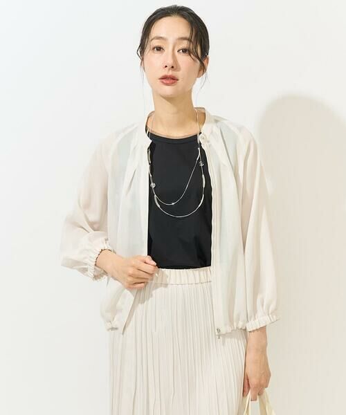 GEORGES RECH / ジョルジュ・レッシュ ノーカラージャケット | シアーノーカラージャケット | 詳細1