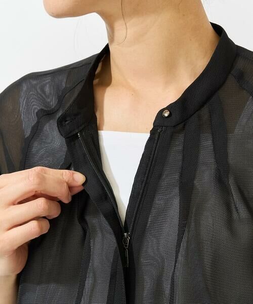 GEORGES RECH / ジョルジュ・レッシュ ノーカラージャケット | シアーノーカラージャケット | 詳細10