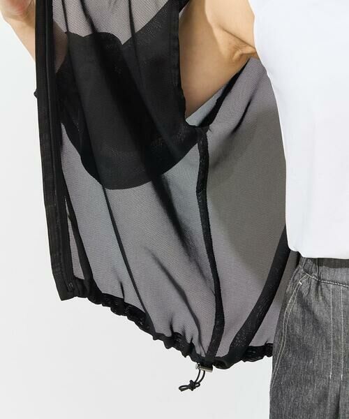 GEORGES RECH / ジョルジュ・レッシュ ノーカラージャケット | シアーノーカラージャケット | 詳細12