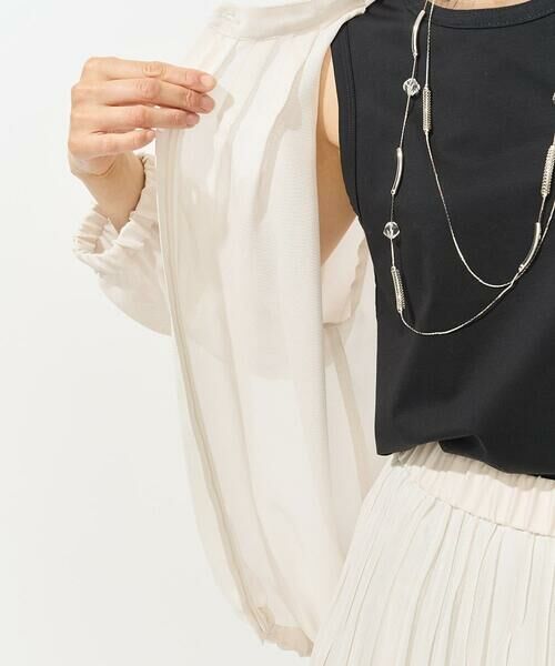 GEORGES RECH / ジョルジュ・レッシュ ノーカラージャケット | シアーノーカラージャケット | 詳細14