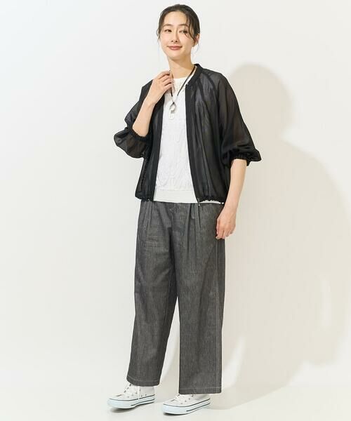 GEORGES RECH / ジョルジュ・レッシュ ノーカラージャケット | シアーノーカラージャケット | 詳細17