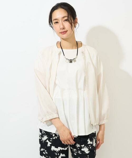 GEORGES RECH / ジョルジュ・レッシュ ノーカラージャケット | シアーノーカラージャケット | 詳細2