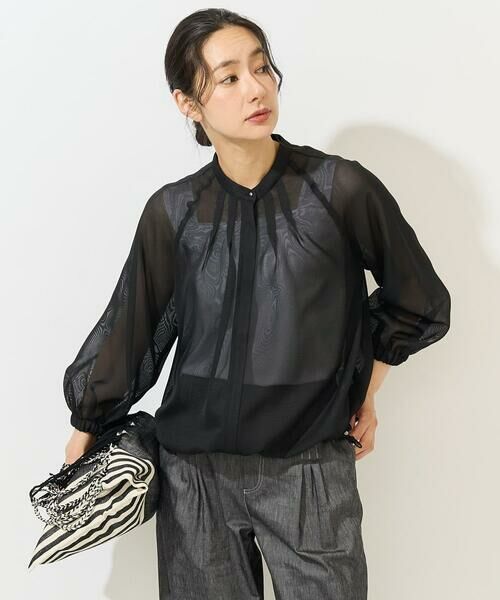 GEORGES RECH / ジョルジュ・レッシュ ノーカラージャケット | シアーノーカラージャケット | 詳細3