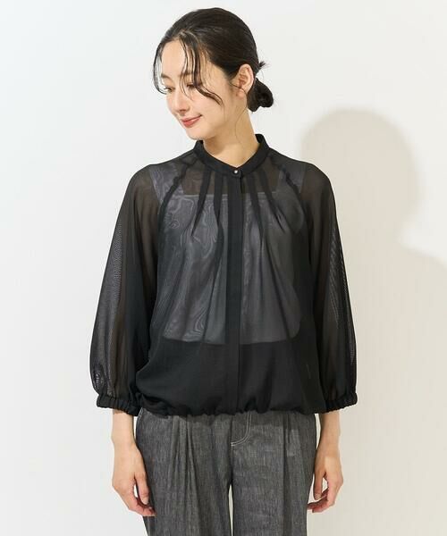 GEORGES RECH / ジョルジュ・レッシュ ノーカラージャケット | シアーノーカラージャケット | 詳細4