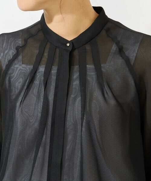 GEORGES RECH / ジョルジュ・レッシュ ノーカラージャケット | シアーノーカラージャケット | 詳細7