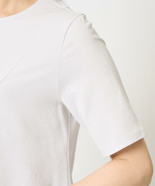 GEORGES RECH / ジョルジュ・レッシュ カットソー | ピケストライプジャージーフレアカットソー | 詳細8