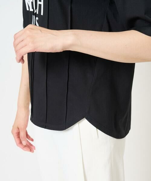 GEORGES RECH / ジョルジュ・レッシュ カットソー | ピンタックロゴカットソー | 詳細10