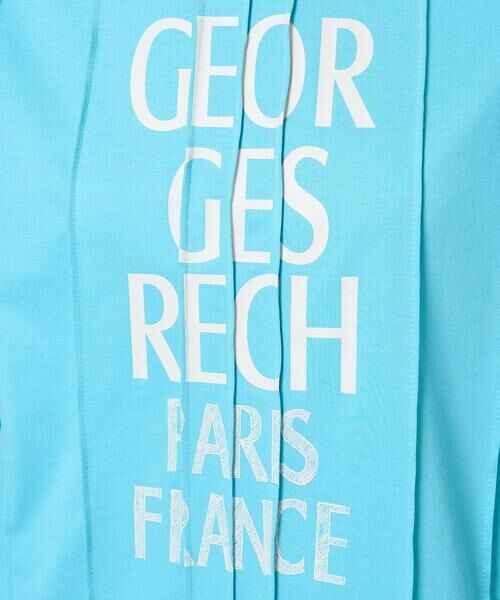 GEORGES RECH / ジョルジュ・レッシュ カットソー | ピンタックロゴカットソー | 詳細13