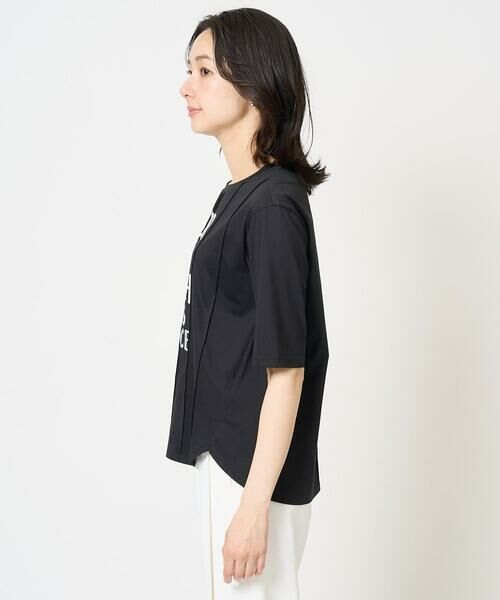 GEORGES RECH / ジョルジュ・レッシュ カットソー | ピンタックロゴカットソー | 詳細6