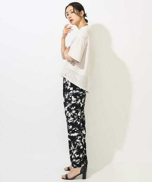 GEORGES RECH / ジョルジュ・レッシュ カットソー | [日本製/接触冷感]シアーコンビジャージープルオーバー | 詳細12