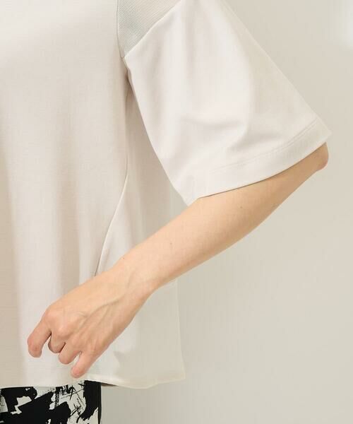 GEORGES RECH / ジョルジュ・レッシュ カットソー | [日本製/接触冷感]シアーコンビジャージープルオーバー | 詳細7