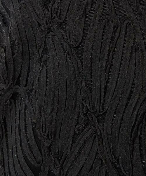 GEORGES RECH / ジョルジュ・レッシュ カットソー | [2点セット]チュールテープ刺繍タンク付きノースリーブプルオーバー | 詳細11