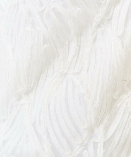 GEORGES RECH / ジョルジュ・レッシュ カットソー | [2点セット]チュールテープ刺繍タンク付きノースリーブプルオーバー | 詳細12