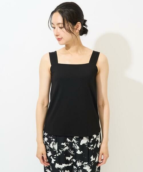 GEORGES RECH / ジョルジュ・レッシュ カットソー | [2点セット]チュールテープ刺繍タンク付きノースリーブプルオーバー | 詳細13