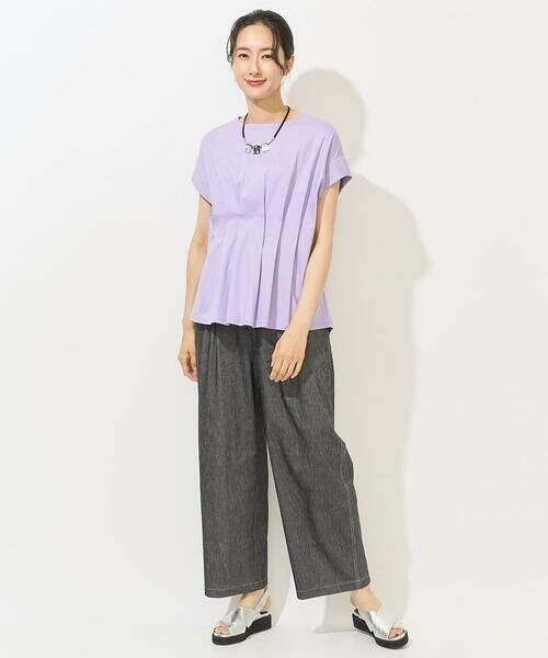 GEORGES RECH / ジョルジュ・レッシュ カットソー | [接触冷感]ウエストタックカットソー | 詳細17