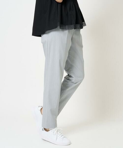 GEORGES RECH / ジョルジュ・レッシュ チノ・ワークパンツ | [日本製]ピンストライプジョグパンツ | 詳細1